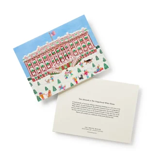 White House Historical Association Fun Abounds at the Gingerbread White House Note Cards Discount