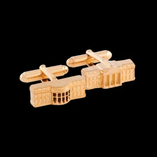 White House Historical Association Gold Vermeil White House Cuff Links Fashion