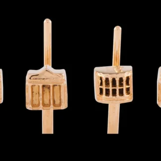 White House Historical Association Gold Vermeil White House Tuxedo Studs Outlet