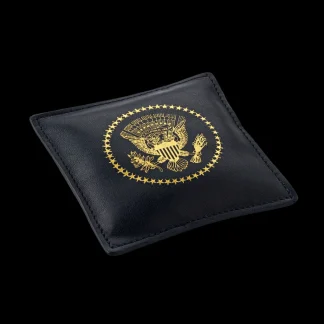 White House Historical Association Navy Truman Seal Leather Paperweight New