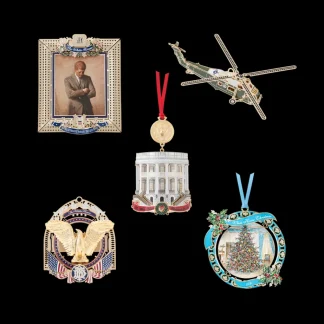 White House Historical Association Ornament Set 2017-2021 Flash Sale