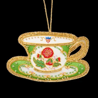 White House Historical Association Polk China Teacup Ornament Cheap