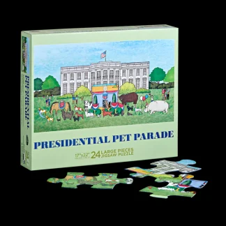 White House Historical Association Presidential Pet Parade Puzzle Hot