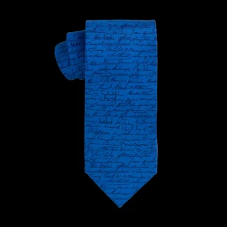 White House Historical Association Presidential Signature Tie - Blue Online