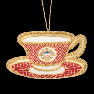 White House Historical Association Reagan China Teacup Ornament Discount