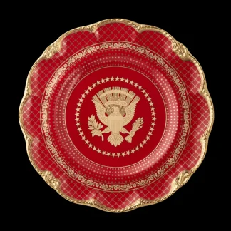White House Historical Association Red Room Presentation Plate Clearance