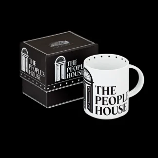 White House Historical Association The People's House Black and White Logo Mug Best