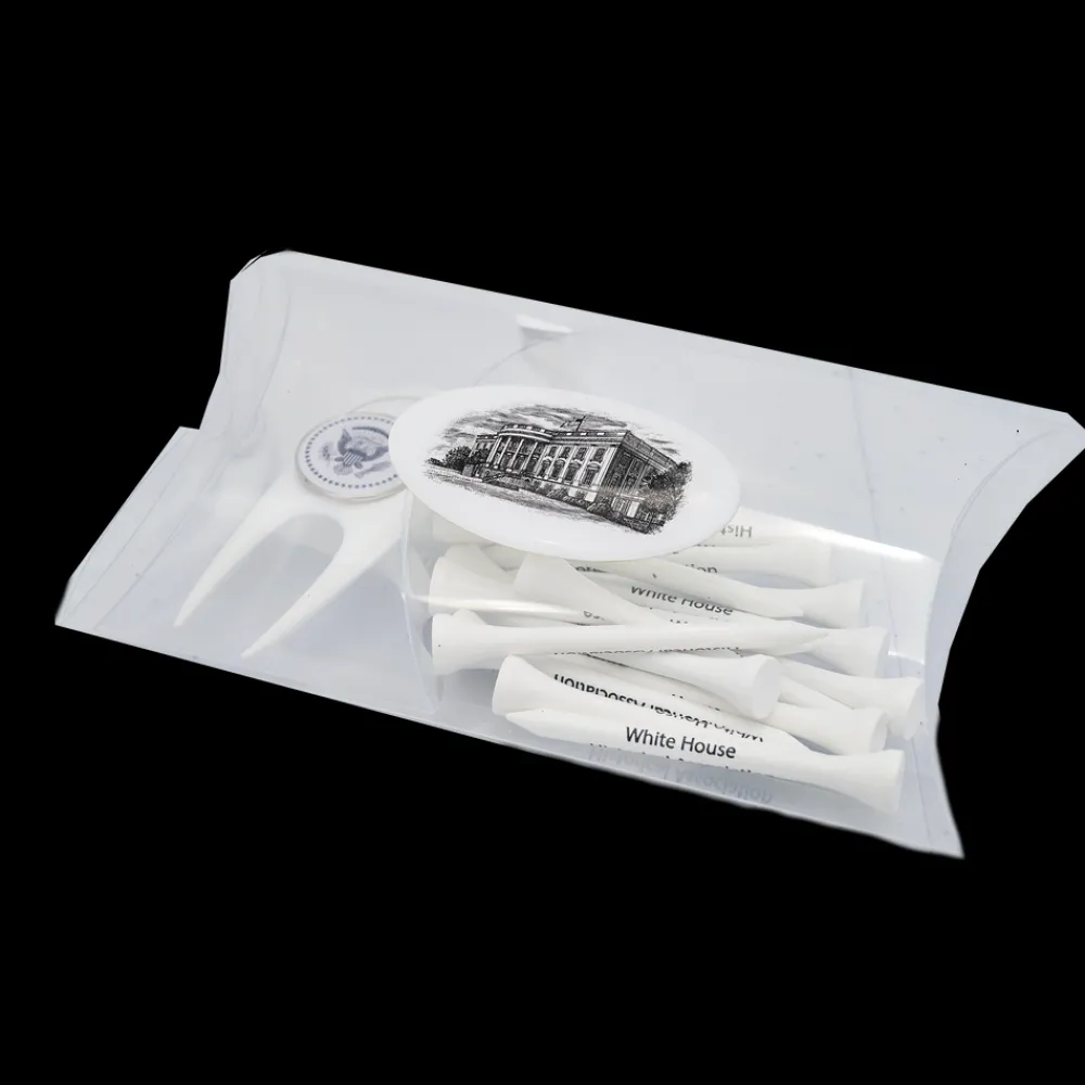 White House Historical Association Truman Seal Golf Tee/Marker Pillow Pack New