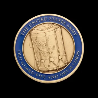 White House Historical Association US Army "Old Guard" Fife and Drum Corps Challenge Coin Hot