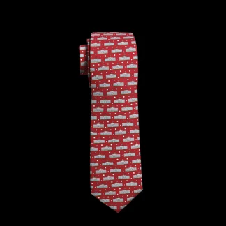 White House Historical Association Vineyard Vines White House Silk Tie - Red Cheap
