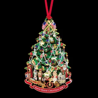 White House Historical Association 2008 White House Christmas Ornament, A Victorian Christmas Tree Best Sale