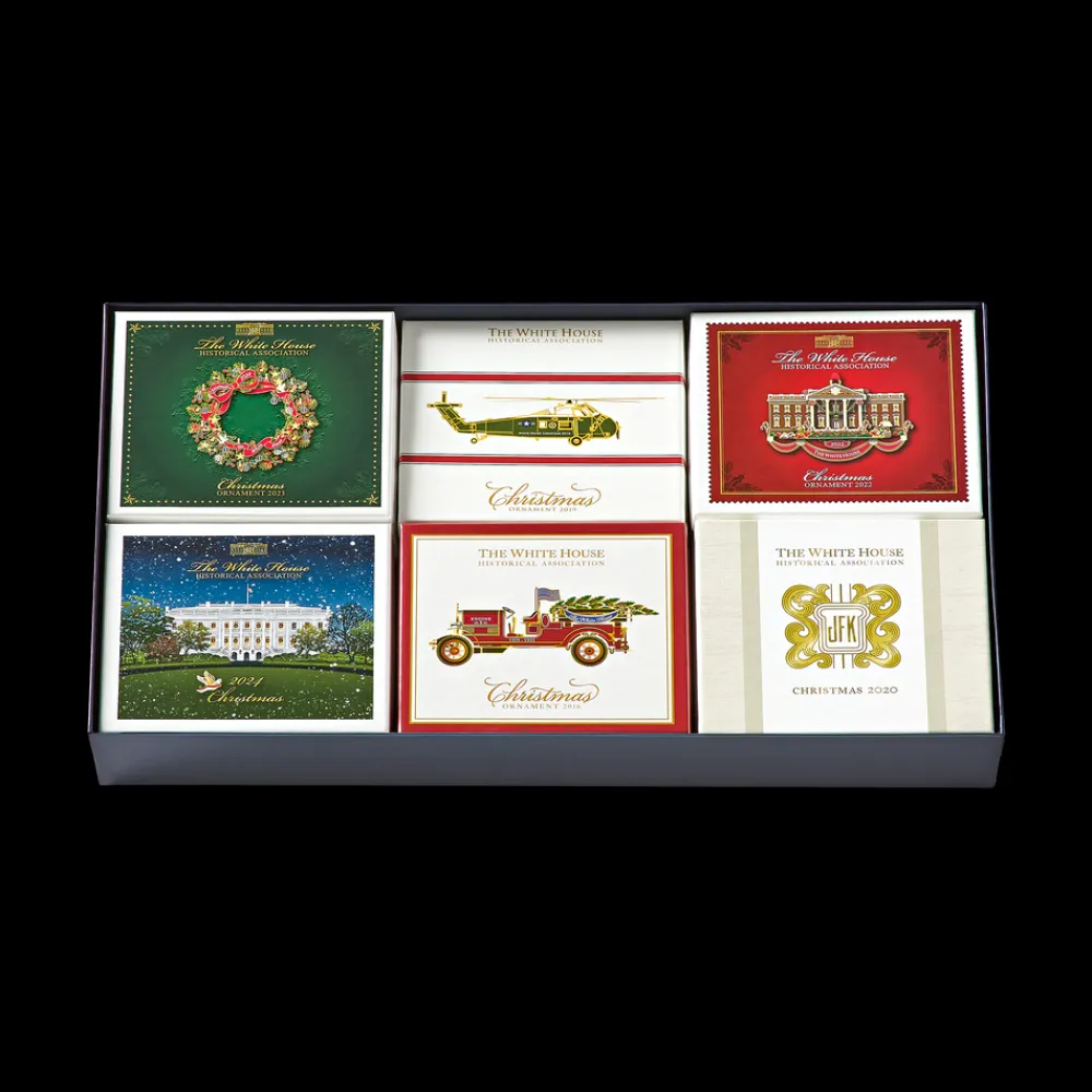 White House Historical Association Ornament Large Storage and Gift Box - Set of 4 Boxes Shop
