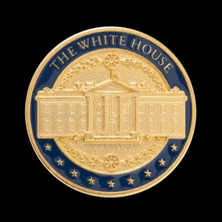 White House Historical Association White House Navy and Gold Lapel Pin Best Sale