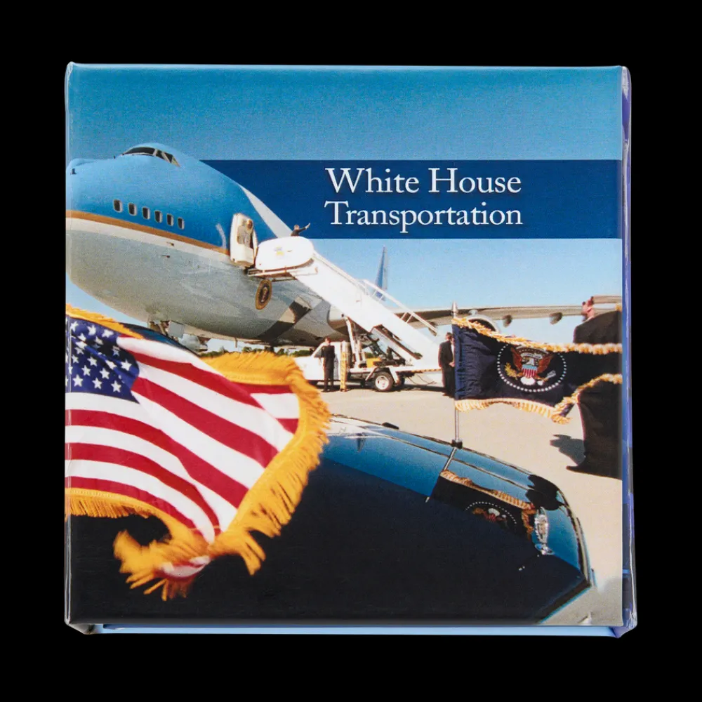 White House Historical Association White House Presidential Transportation Challenge Coin with Color Fill Sky Online